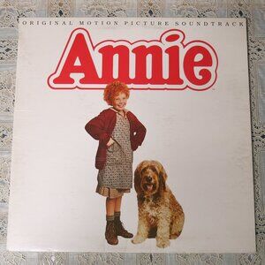 Annie Original Motion Picture Soundtrack Vinyl Records 1982 Columbia Pictures